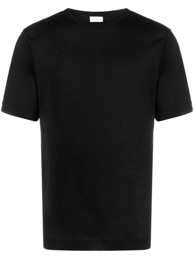 Dries Van Noten 02800-habba 7616 M.k.t-shirt Clothing In Black