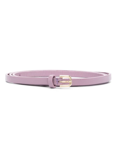 Dries Van Noten 06020-bltw232-010 Q.112 W.l.belt Accessories In Pink & Purple