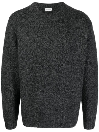 Dries Van Noten 03650-morane 7704 M.k.sweater Clothing In Grey