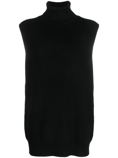 Dries Van Noten 04240-tosse 7701 W.k.top Clothing In Black