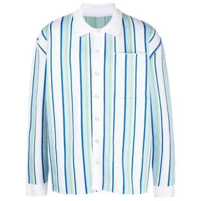 Jacquemus Sweaters In White/blue