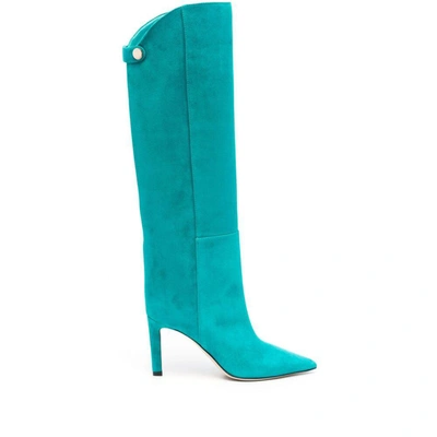 Jimmy Choo Alizze Boots, Ankle Boots Light Blue