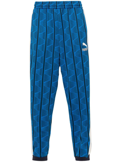 Puma The Neverworn Ii T7 Track Pants In Racing Blue