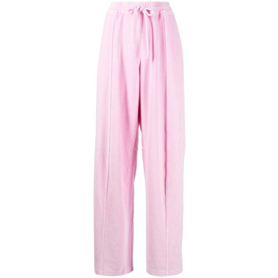 Alexander Wang T T By Alexander Wang Jogging Pants In Pink