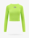 Diesel M-valary Logo-plaque Top In Green