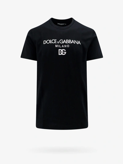 Dolce & Gabbana Cotton T-shirt In Negro