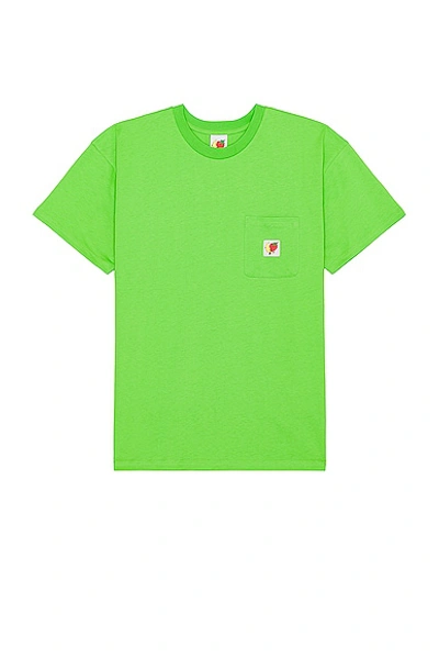 Sky High Farm Workwear Unisex Logo Label T-shirt Knit In Green