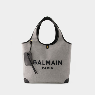 Balmain B-army Grocery Shopper Bag -  - Canvas - Black