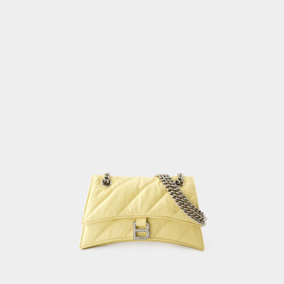 Balenciaga Crush Chain S Crossbody -  - Leather - Yellow