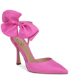 Sam Edelman Halie Bow Heel Bright Dahila In Bright Dahlia