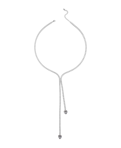 Heymaeve 18k Platinum Plated Brass Lariat Necklace In Gold