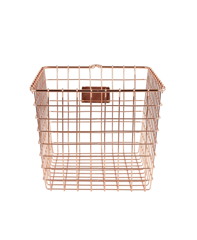 Spectrum Storage Basket In Copper