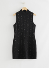OTHER STORIES BEAD EMBELLISHED MINI DRESS