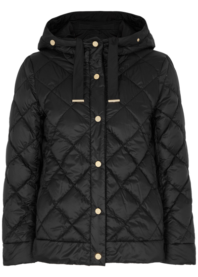 Max Mara The Cube Risoft Reversible Quilted Shell Jacket In Black