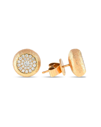 Diamond Select Cuts 18k Rose Gold 0.50 Ct. Tw. Diamond Earrings