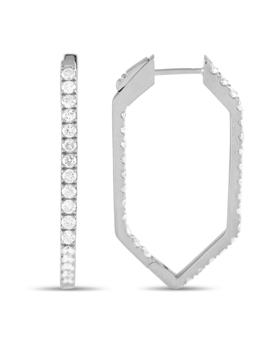 Diamond Select Cuts 14k 1.74 Ct. Tw. Diamond Hoops In White