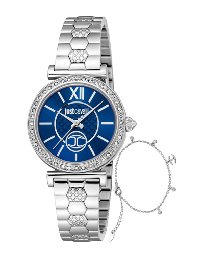 Just Cavalli Women's Set Watch In Metallic