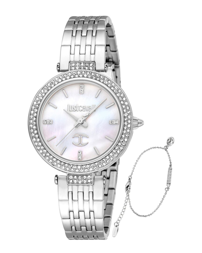 Just Cavalli Women's Set Watch In Metallic