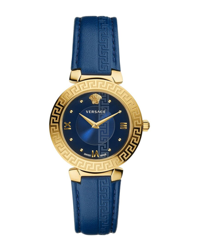 Versace Women's Daphnis Watch In Blue