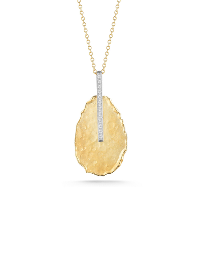 I. Reiss Gallery 14k 0.10 Ct. Tw. Diamond Pendant In Gold