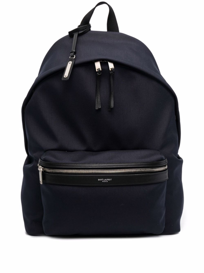 Saint Laurent 'city' Backpack In Black  