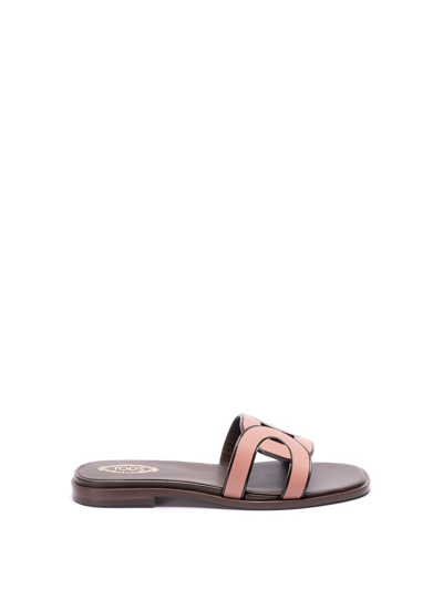Tod's Sandals In Pink