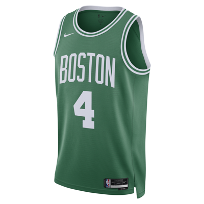 Nike Boston Celtics Icon Edition 2022/23  Men's Dri-fit Nba Swingman Jersey In Green
