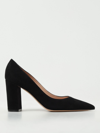 GIANVITO ROSSI PIPER PUMPS IN SUEDE,F10837002