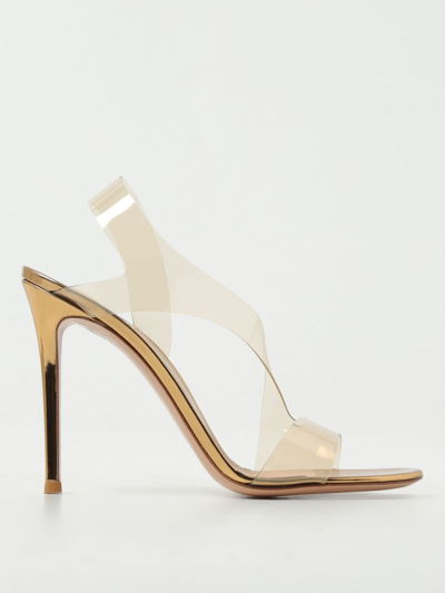 Gianvito Rossi Sandalen Mit Absatz  Damen Farbe Gold