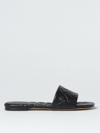 Bottega Veneta Amy Quilted Leather Slides In Black