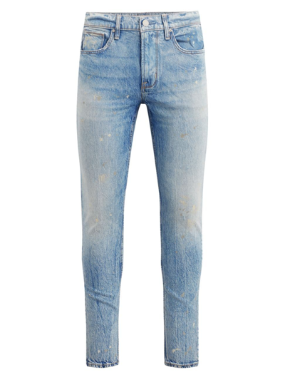 Hudson Zack Skinny Fit Jeans In Blue Dusk