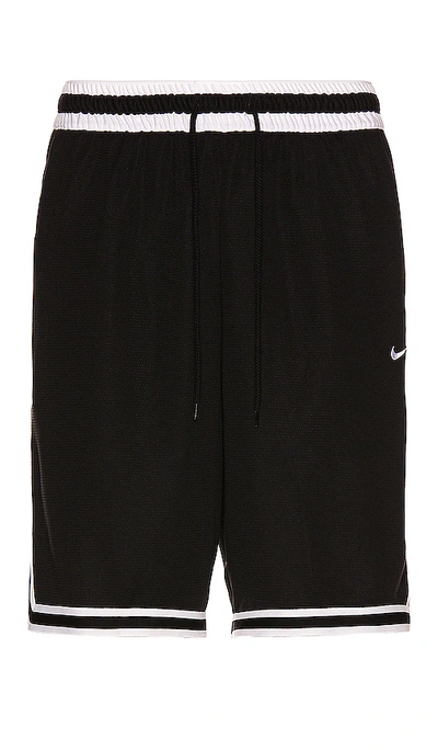 Nike Men's Dri-fit Dna 6" Basketball Shorts In Black & White