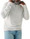 Faherty Men's Sunwashed Cotton Hoodie In Light Grey