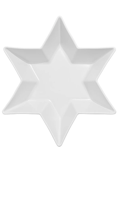 Fazeek Ceramic Star Of David Bowl In White