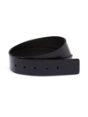 PRADA MEN'S BRUSHED LEATHER BELT STRAP