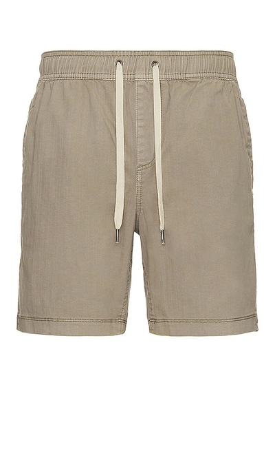 Rails Cruz Short In Washed Grey