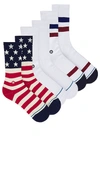 STANCE THE AMERICANA 3 PACK SOCK