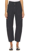 Citizens Of Humanity Marcelle Cargo In Washed Black (washed Blk)