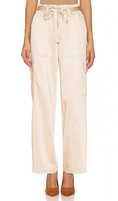 Sanctuary All Tied Up Cargo Pant In Moonlight Beige