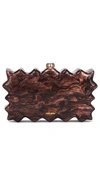 Cult Gaia Paloma Clutch In Bronze