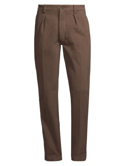 Drake's Men's Games Cotton Chino Pants In Cocoa