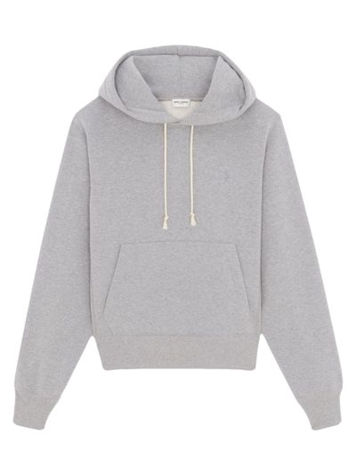 SAINT LAURENT MEN'S CASSANDRE HOODIE