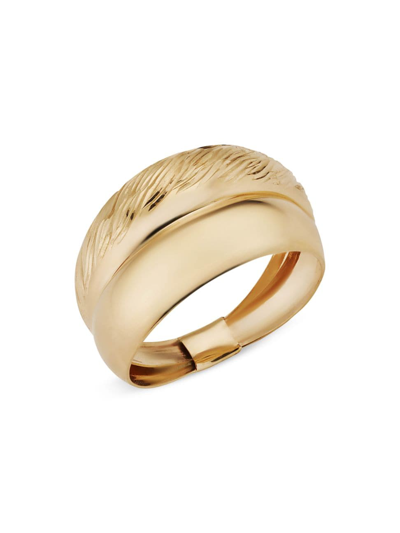 Oradina Women's 14k Yellow Gold Archie Duo Ring