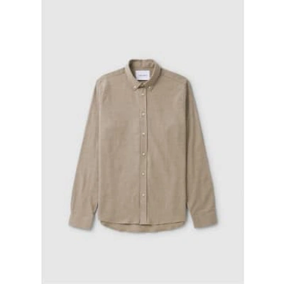 Les Deux Mens Desert Reg Shirt In Light Sand In Neutrals