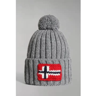 Napapijri Men's Semiury Beanie In Gray