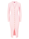 Staud Pink Shoko Maxi Dress In Cherry Blossom