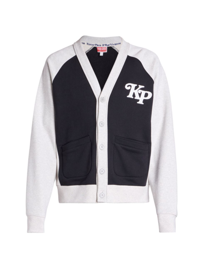 Kenzo By Verdy Cotton Cardigan In Black