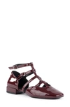 Seychelles Kissing Booth Heeled Sandal In Burgundy, Women's At Urban Outfitters