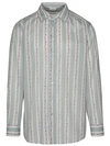 ETRO ROME SHIRT IN TEAL COTTON