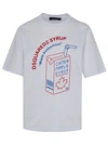 Dsquared2 White Cotton T-shirt In White